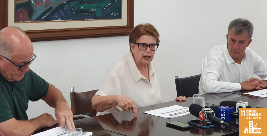 Portal de Not�cias PJF | Prefeita Margarida Salom�o anuncia projetos cadastrados junto ao Programa de Acelera��o do  Crescimento do Governo Federal | PREFEITA - 13/11/2023