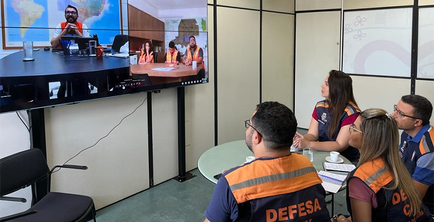 Portal de Not�cias PJF | Juiz de Fora participa de projeto nacional para emiss�o de alertas da Defesa Civil | DEFESA CIVIL - 16/1/2023