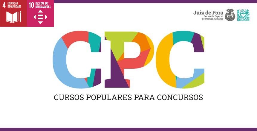 Portal de Not�cias PJF | Cursos gratuitos do CPC � Inscri��es para novas turmas come�am nesta quarta, 17 | SEDH - 16/1/2024
