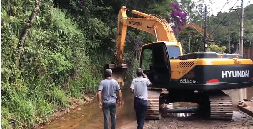 Portal de Notcias PJF | Prefeitura inicia obras de recuperao da rede de abastecimento, esgoto e drenagem no bairro Parque Serra Verde | PREFEITURA - 16/3/2022