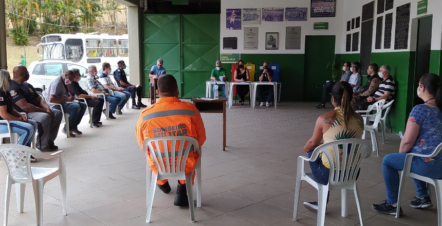 Reunião alinha protocolos para jogo no Estádio Municipal “Radialista Mário Helênio”