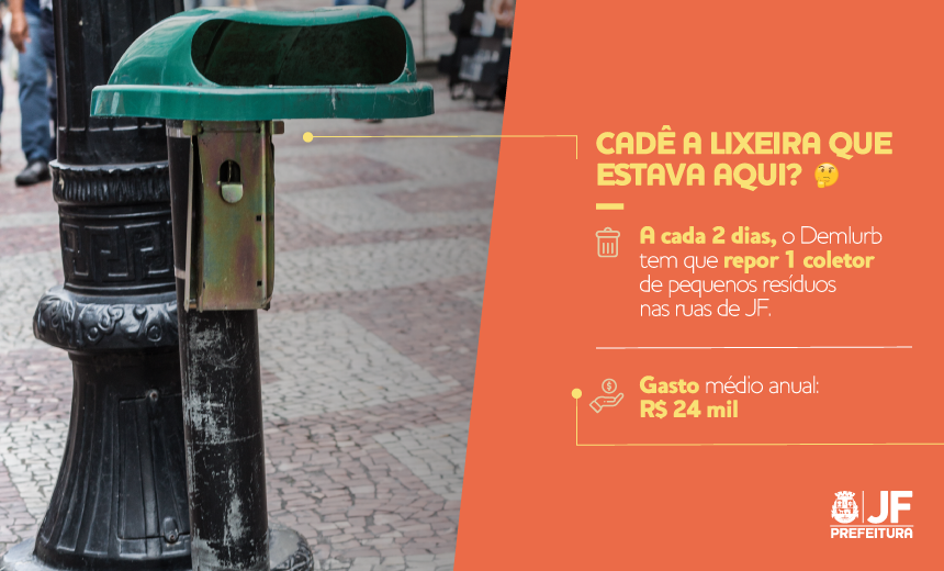 Portal de Not�cias PJF | PJF inicia campanha contra o vandalismo e pelo bom uso dos espa�os p�blicos | SECOM - 17/4/2019