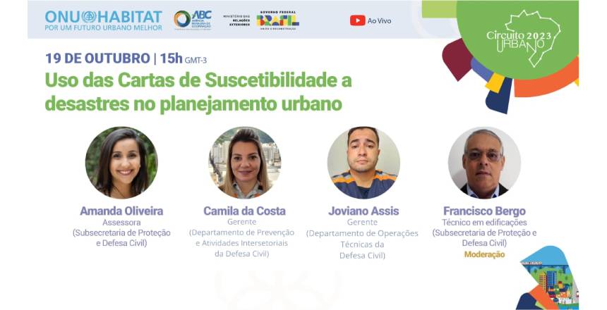 Portal de Not�cias PJF | Defesa Civil participa pela segunda vez do Circuito Urbano da ONU Habitat | DEFESA CIVIL - 17/10/2023