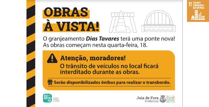 Portal de Not�cias PJF | PJF realiza a constru��o de nova ponte em Dias Tavares | SG - 17/10/2023