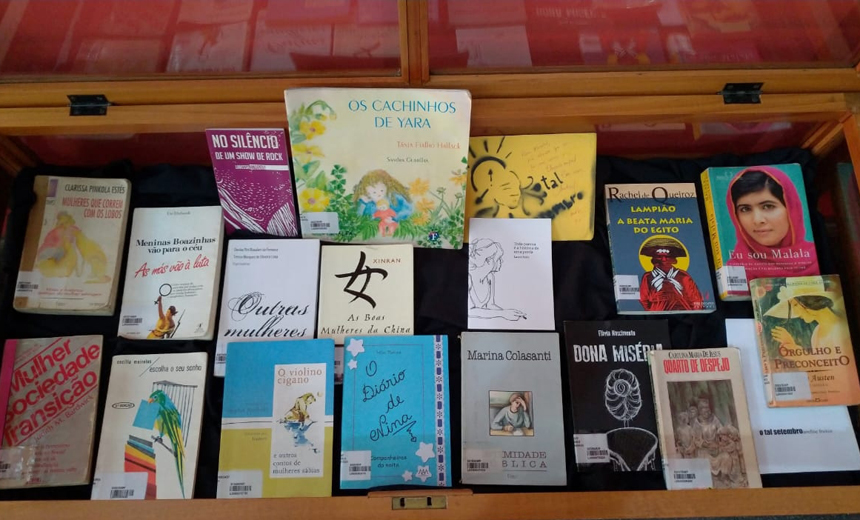 Portal de Notícias PJF | Mostra na Biblioteca Municipal destaca resistência feminina através da literatura | FUNALFA - 18/9/2019
