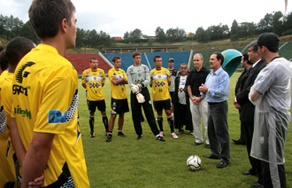 Portal de Not�cias PJF | Prefeitura ap�ia Tupi antes da estreia no Campeonato Mineiro | PREFEITO - 21/1/2010