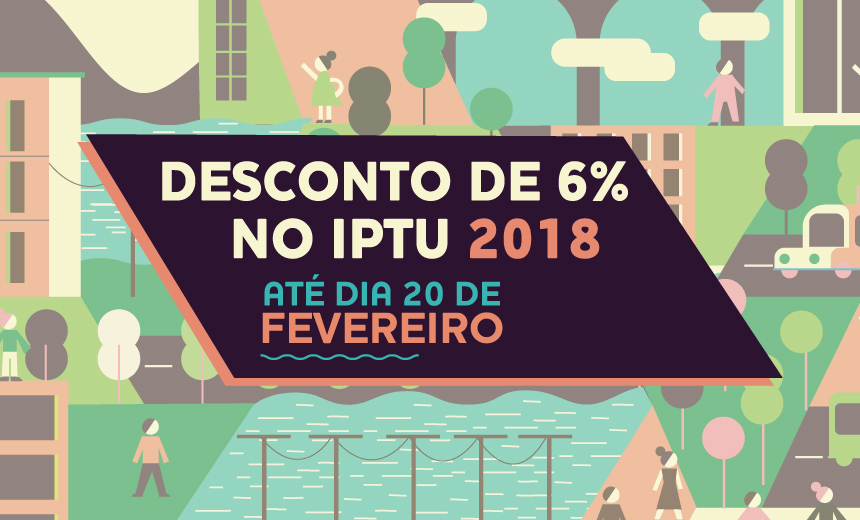 Portal de Notcias PJF | IPTU 2018 - Pagamento  vista com desconto de 6% pode ser feito at esta tera-feira | SF - 19/2/2018