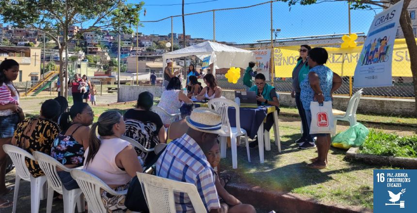 Portal de Noticias PJF | Cras Móvel mobiliza comunidade do bairro São Benedito - SAS | 19/9/2023