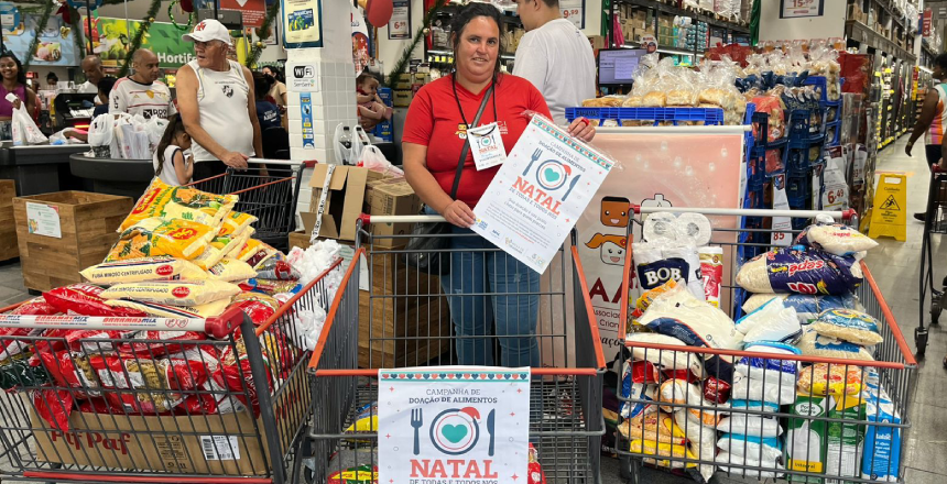 Portal de Not�cias PJF | Campanha �Natal de todas e todos n�s� arrecada mais de 12 toneladas de alimentos | SEDH - 26/12/2024