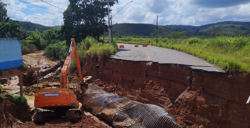 Portal de Not�cias PJF | Prefeitura inicia obras de reconstru��o da via no Acesso Norte | SO - 23/3/2026