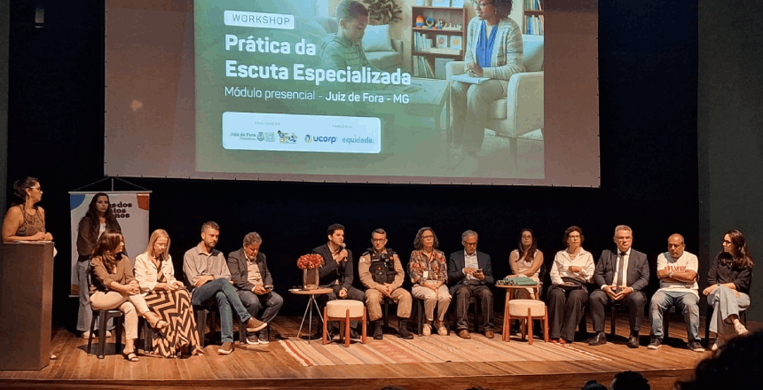 Portal de Not�cias PJF | Workshop sobre escuta especializada fortalece rede de prote��o a crian�as e adolescentes em Juiz de Fora | SEDH - 16/4/2026
