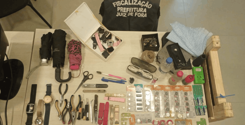 Portal de Not�cias PJF | Opera��o Com�rcio Legal apreende mais de 5 mil itens e refor�a fiscaliza��o do com�rcio irregular em Juiz de Fora | SEDUPP - 30/4/2026