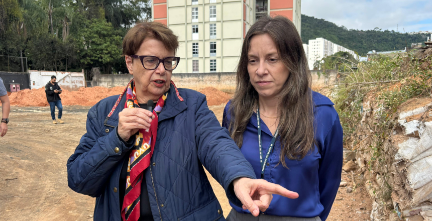 Portal de Not�cias PJF | Margarida Salom�o vistoria obras da Creche de Igrejinha, Acesso Norte e macrodrenagem do C�rrego S�o Pedro | PREFEITA - 28/5/2026
