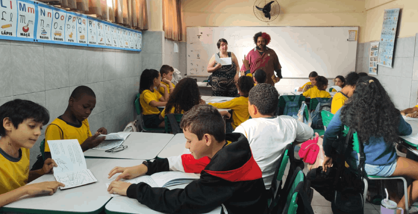 Portal de Not�cias PJF | Programa Educatur promove oficinas sobre turismo para 145 alunos da E.M. �urea Bicalho | SETUR - 29/5/2026