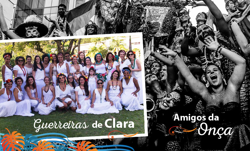 Portal de Not�cias PJF | Cariocas do bloco Amigos da On�a e Guerreiras de Clara de JF fazem show nesta quarta | FUNALFA - 21/2/2017