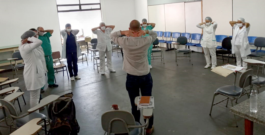 Portal de Not�cias PJF | Parceria entre PJF e UFJF amplia apoio psicol�gico aos profissionais de sa�de | SS - 8/9/2020