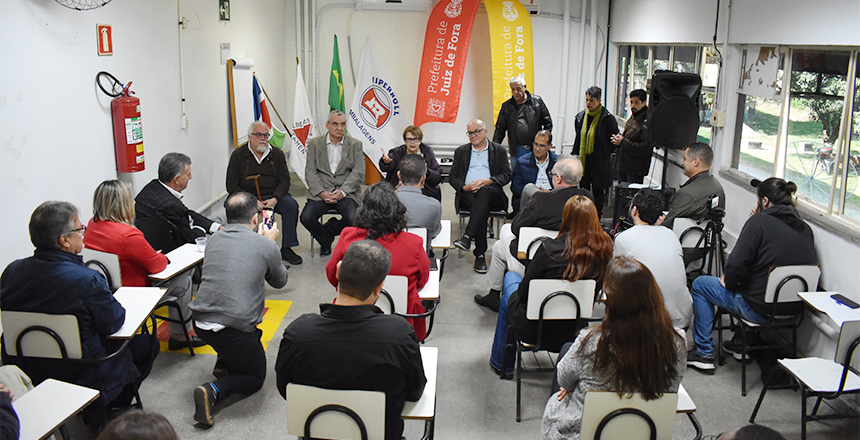 Portal de Not�cias PJF | Prefeitura realiza entrega de obras em infraestrutura no Distrito Industrial | PREFEITA - 22/6/2023