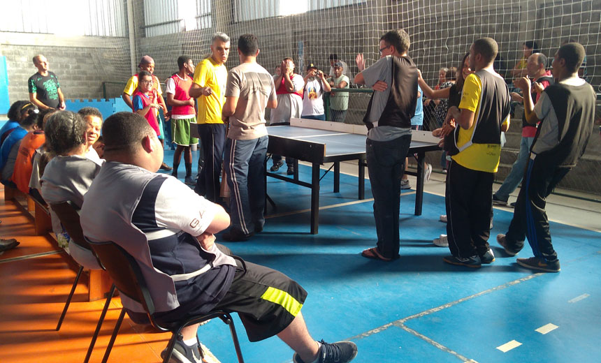 Portal de Not�cias PJF | Polybat movimenta gin�sio da SEL | SEL - 23/5/2019