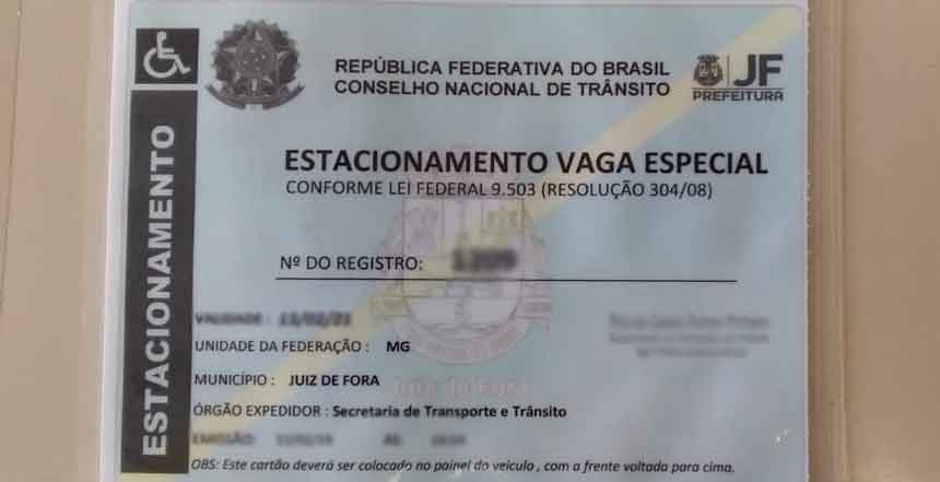 Portal de Not�cias PJF | Credenciais para estacionamento de pessoas com defici�ncia e idosos est�o prorrogadas  | SETTRA - 23/4/2020