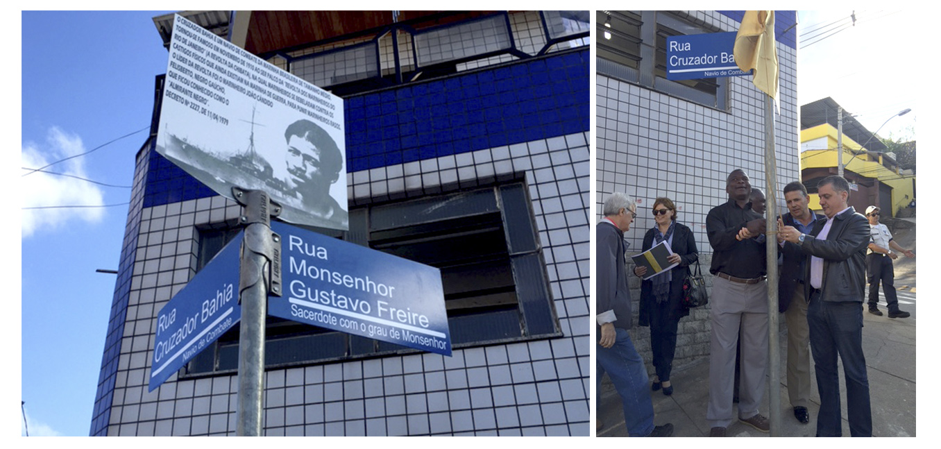 Portal de Not�cias PJF | Settra inaugura �ltima placa do projeto �Mem�rias Vivas nas Ruas� | SETTRA - 24/6/2016