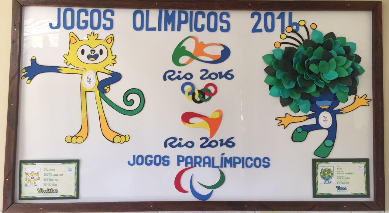 Portal de Notcias PJF | E.M. Gilberto de Alencar promove atividades  sobre as Olimpadas do Rio 2016 | SE - 25/5/2016