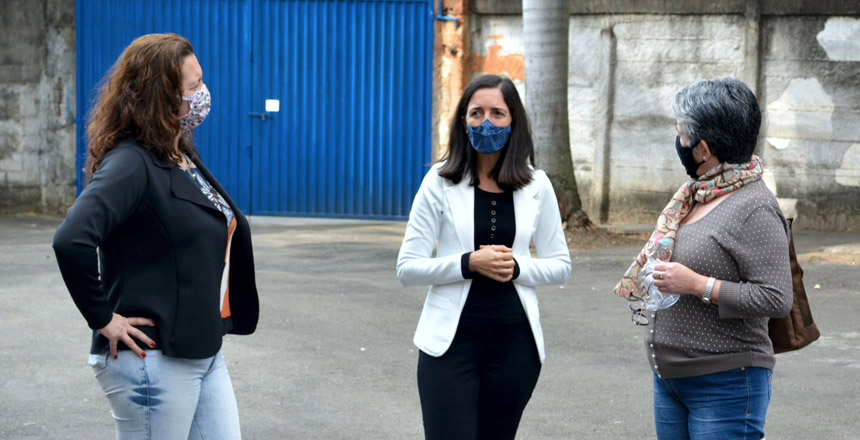 Portal de Not�cias PJF | Secret�ria de Educa��o segue visitando escolas da rede municipal | SE - 25/5/2021