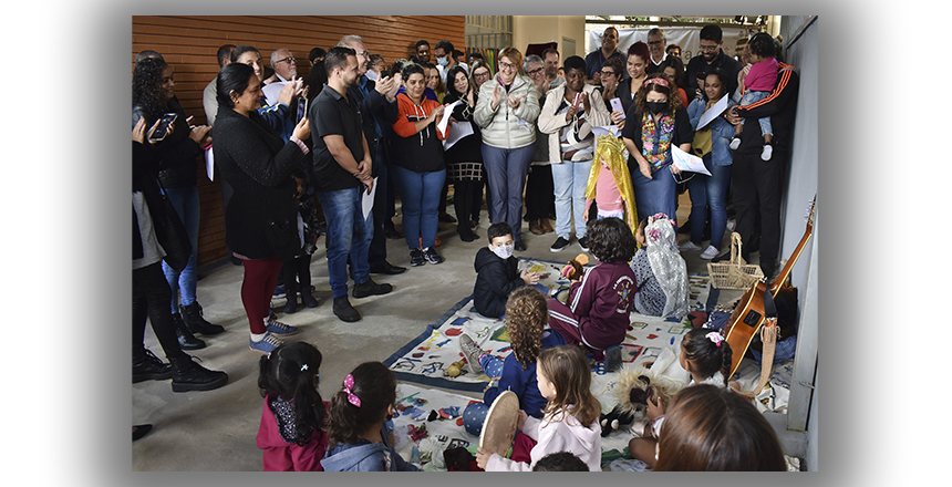 Portal de Not�cias PJF | Prefeita garante vagas em creches para todas as crian�as cadastradas e inaugura nova escola | PREFEITA - 26/5/2022