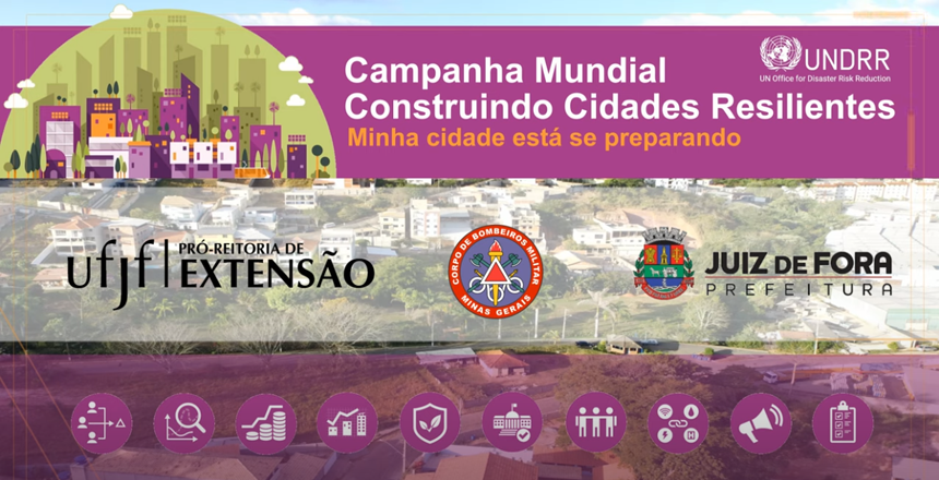 Portal de Notcias PJF | Instituies demonstram aes locais para resilincia a desastres | DEFESA CIVIL - 6/11/2020