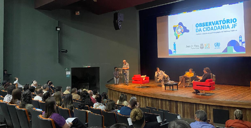 Portal de Not�cias PJF | Observat�rio da Cidadania: PJF e Onu-Habitat inauguram plataforma de dados de acesso p�blico | PREFEITA - 26/11/2024