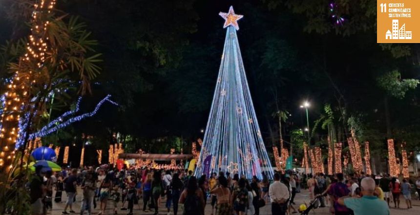 Portal de Notícias PJF | Natal de Luzes e Alegria: programação da semana terá luzes nas praças e cantata | SETUR - 27/11/2023