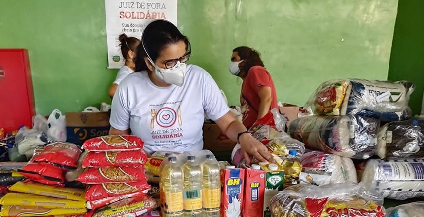 Portal de Not�cias PJF | Campanha Juiz de Fora Solid�ria segue com arrecada��es at� sexta-feira, 30 | SEDH - 28/4/2021