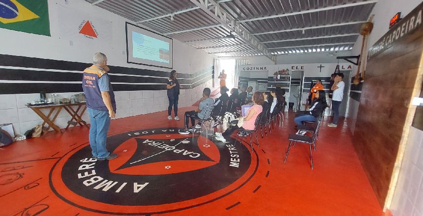 Portal de Not�cias PJF | Defesa Civil promove capacita��o de volunt�rios do Nupdec Sul | DEFESA CIVIL - 29/1/2024