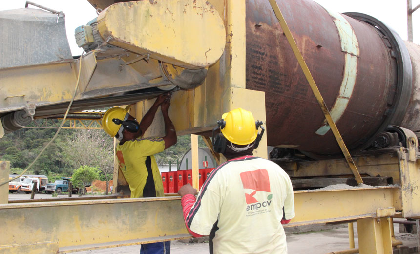 Portal de Not�cias PJF | Empav triplica capacidade de produ��o de asfalto | EMPAV - 29/10/2019