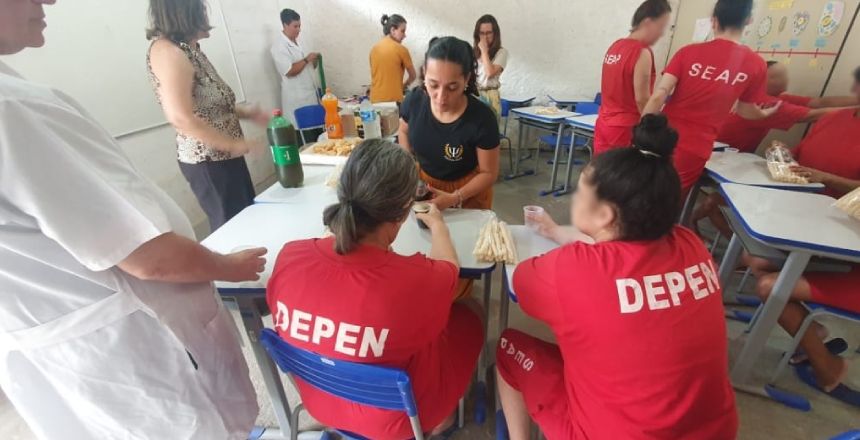 Portal de Not�cias PJF | Projeto Integra tem confraterniza��o com mulheres do sistema prisional | SESUC - 29/12/2023