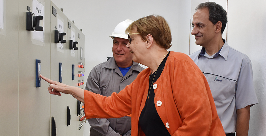 Portal de Not�cias PJF | Prefeita inaugura nova esta��o elevat�ria de esgoto Independ�ncia | PREFEITURA - 31/5/2022