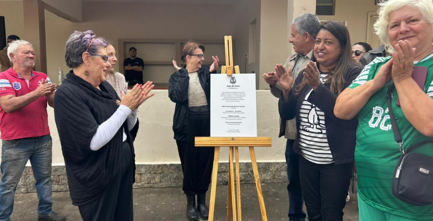 Portal de Not�cias PJF | Prefeita inaugura reurbaniza��o do bairro Barreira do Triunfo | PREFEITA - 29/6/2026