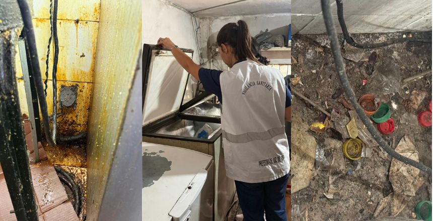 Portal de Not�cias PJF | Vigil�ncia Sanit�ria interdita lanchonete no Centro por irregularidades sanit�rias | SS - 13/5/2026