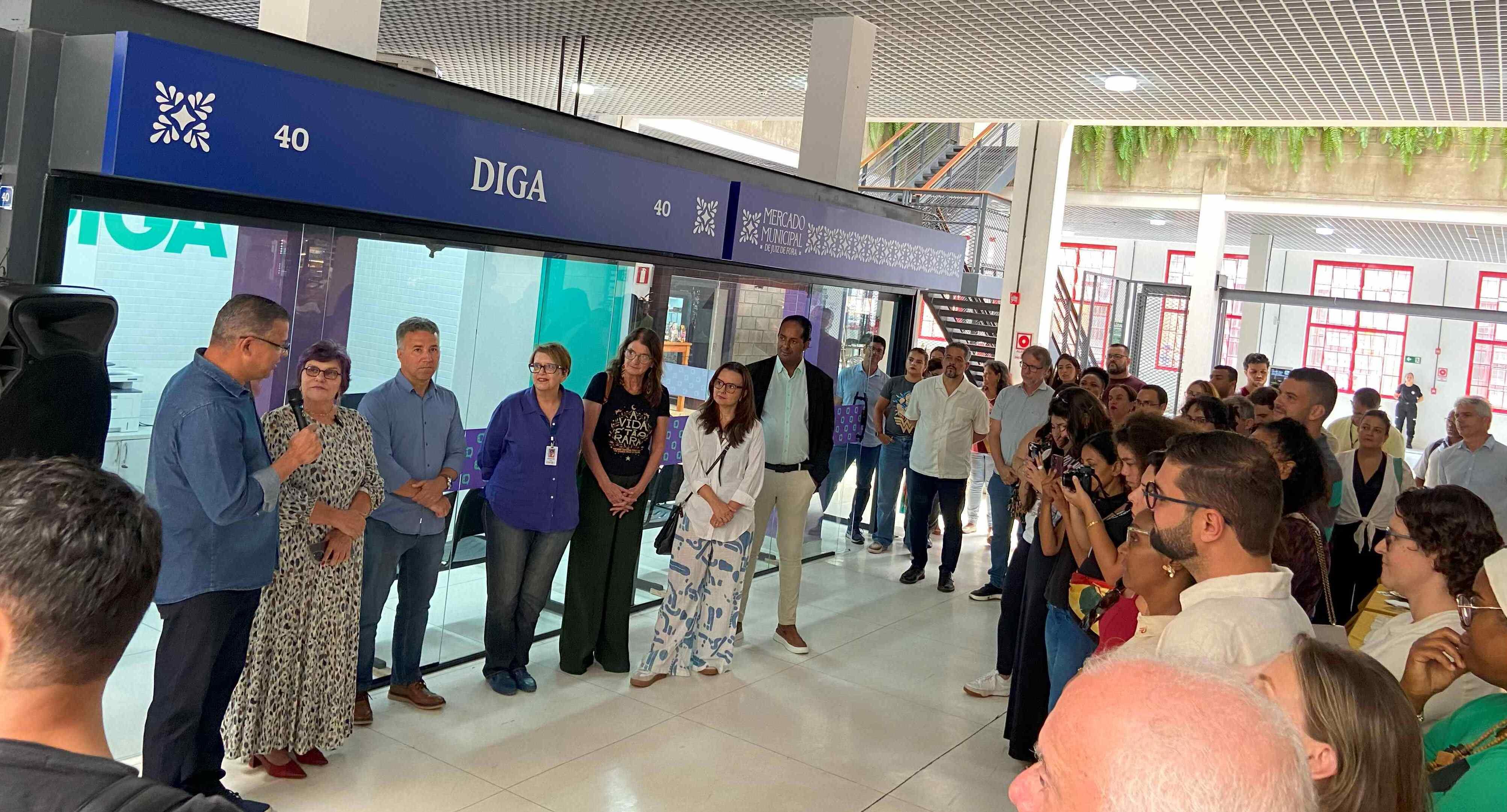 Portal de Not�cias PJF | Prefeitura inaugura nova unidade do DIGA no Mercado Municipal | SEDUPP - 3/2/2026