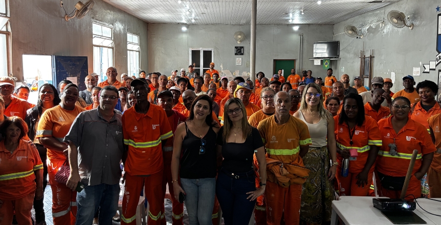 Portal de Not�cias PJF | Demlurb conclui ciclo de palestras sobre o combate � viol�ncia contra a mulher | DEMLURB - 7/4/2026