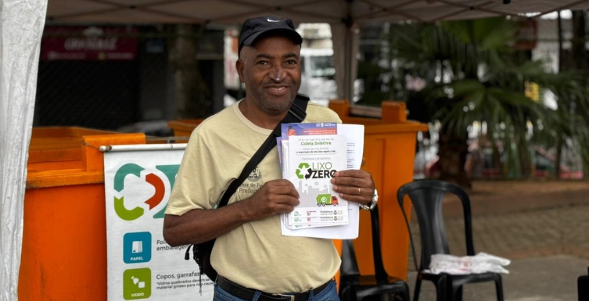 Portal de Not�cias PJF | �Lixo Zero na Minha Pra�a� retorna ao bairro Santa Luzia nesta quinta-feira, 14 | DEMLURB - 13/5/2026