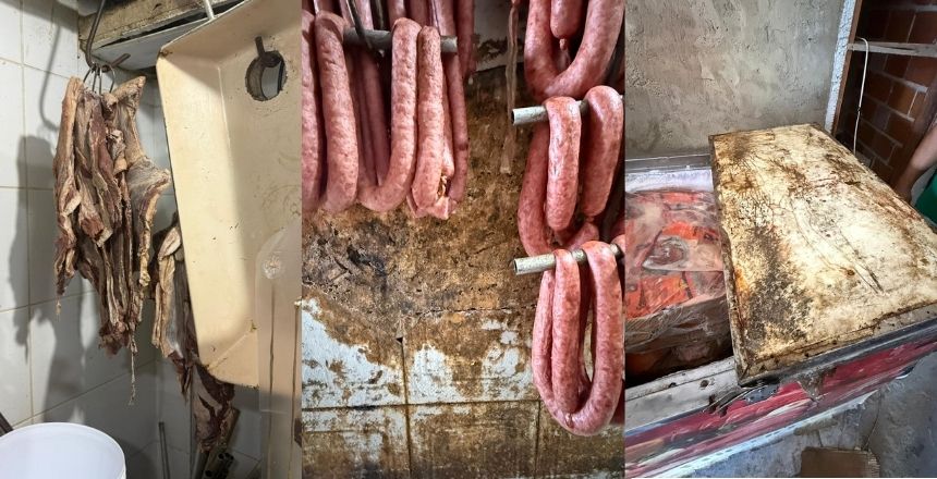 Portal de Not�cias PJF | Prefeitura interdita a�ougue �Fricarnes�, em Santa Terezinha, durante opera��o integrada nesta quinta, 28 | SS - 29/5/2026