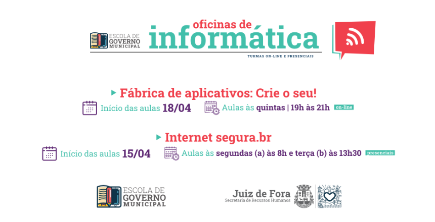 Portal de Notícias PJF | Escola de Governo abre inscries para cursos de informtica para servidores - SRH | 1/4/2024