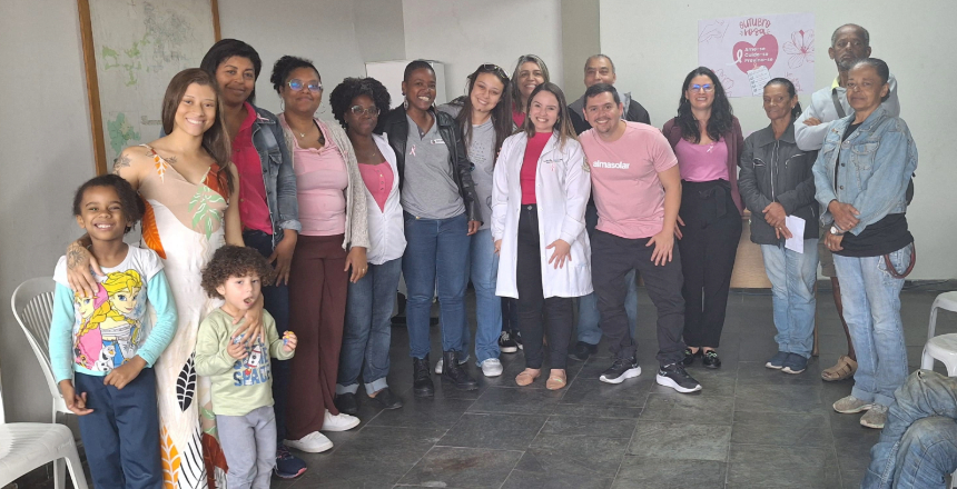 Portal de Not�cias PJF | Cras Sul Ipiranga e UBS promovem a��o do Outubro Rosa com grupo de benefici�rios do Aux�lio Moradia | SAS - 3/10/2025