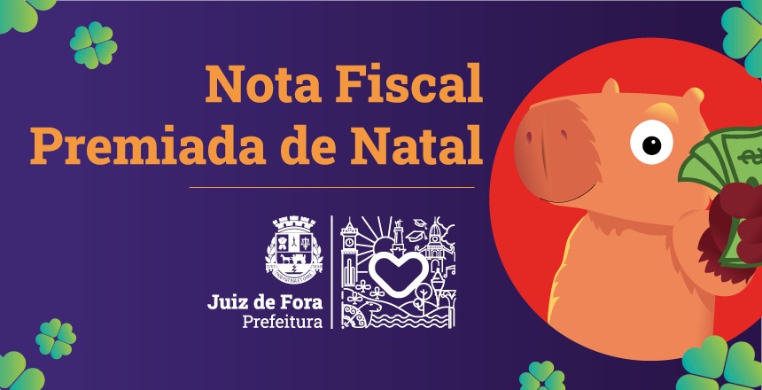 Portal de Not�cias PJF | PJF sorteia R$398 mil atrav�s do Programa Nota Fiscal Premiada nesta sexta, 27 | SF - 26/12/2024