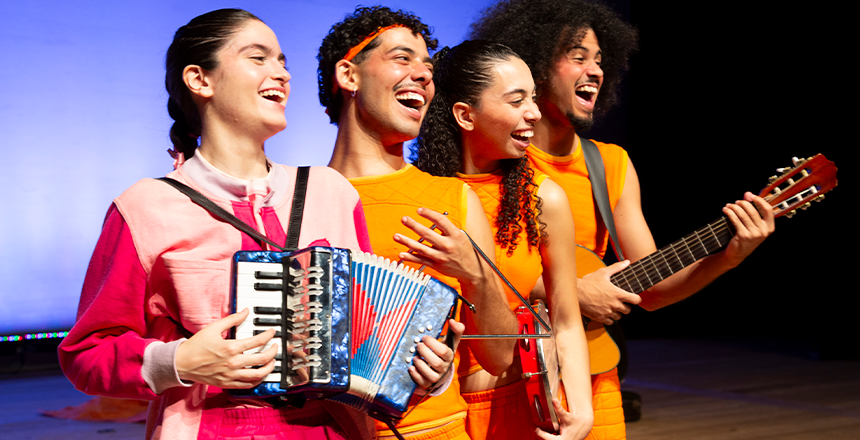 Portal de Not�cias PJF | Espet�culo �Caf� com Leite� tem apresenta��es gratuitas para escolas em Juiz de Fora | FUNALFA - 23/9/2025