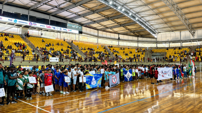 Portal de Not�cias PJF | Copa Prefeitura Bahamas de Futebol Amador 2026 tem in�cio com desfile no Gin�sio Municipal | SEL - 10/8/2026