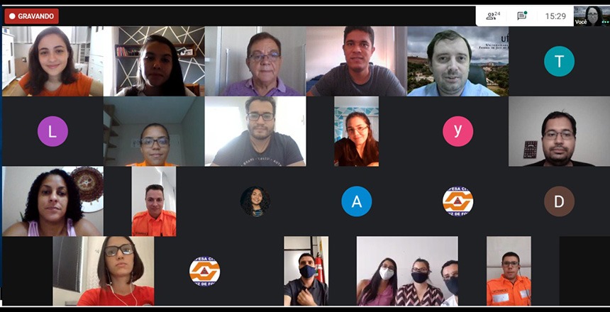 Portal de Not�cias PJF | Avalia��o do workshop �Juiz de Fora mais Resiliente� � apresentada para a Defesa Civil  | DEFESA CIVIL - 12/3/2021