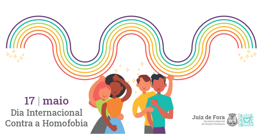 Portal de Not�cias PJF | SEDH celebra Dia Internacional Contra a LGBTfobia com distribui��o de material educativo no Cal�ad�o nesta ter�a, 17 | SEDH - 16/5/2022