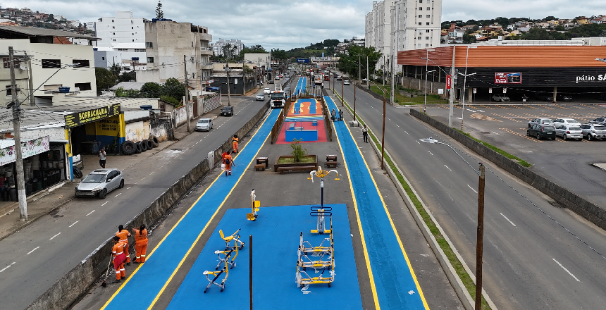 Portal de Not�cias PJF | Via S�o Pedro recebe domingo de lazer com esporte e atividades para toda a fam�lia | SEL - 22/5/2026
